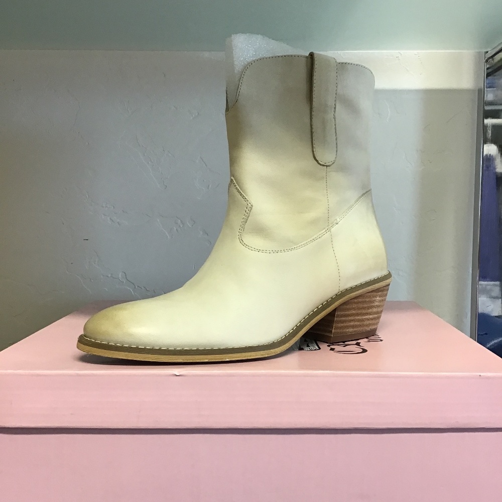 Leather Western  Boots